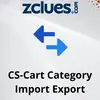 Cs-cart Category Import Export