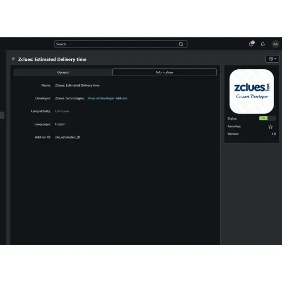 Cs-cart Estimated Delivery Time, 2 image