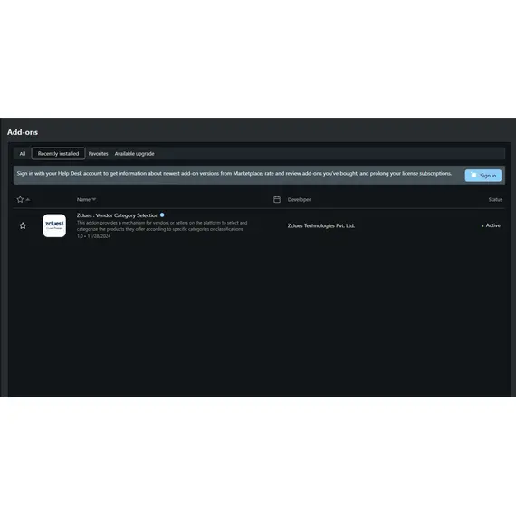 Vendor Category Selection, 2 image