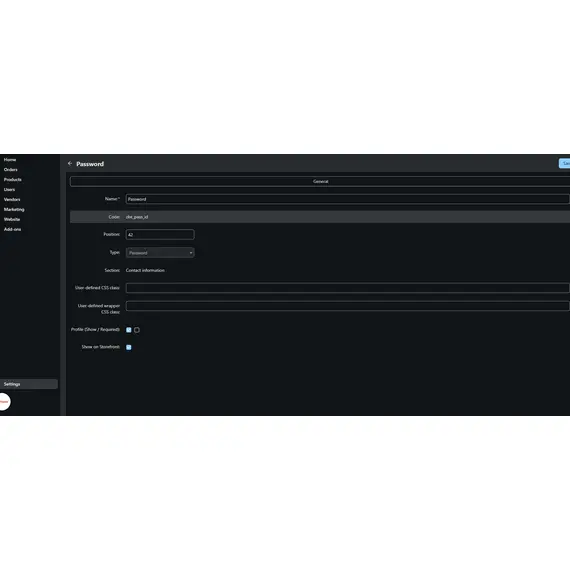 CS-Cart Vendor Password, 5 image