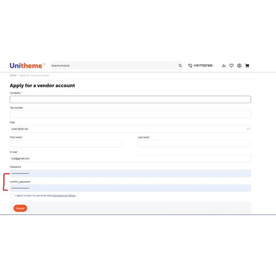 CS-Cart Vendor Password, 6 image