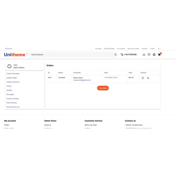 Cs-cart User Profile, 6 image