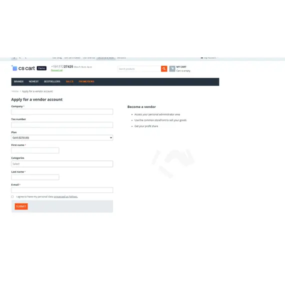 Vendor Category Selection, 6 image