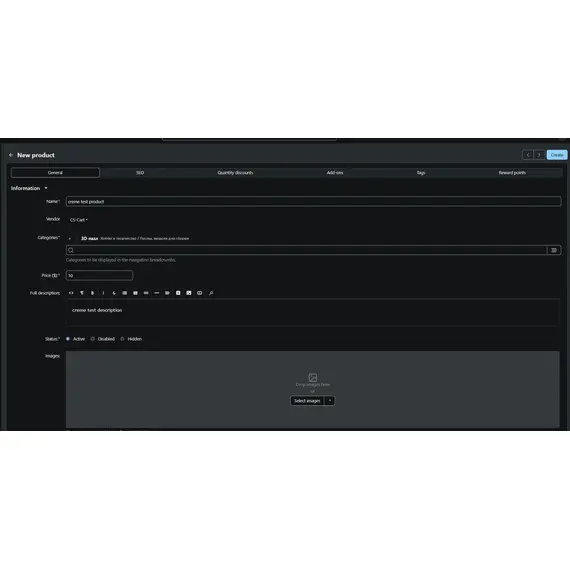 CS-Cart Word’s Blocker, 7 image