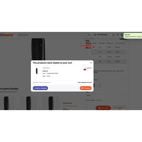 Cs-cart Extented Quantity Discount, 7 image